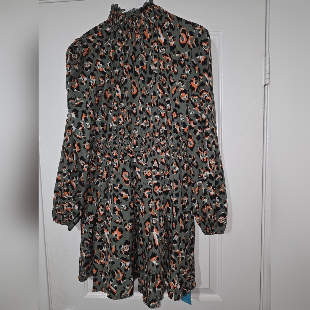 💚 CUPSHE Leopard Mini Dress • Date Night / Brunch • NWT - Picture 3 of 5